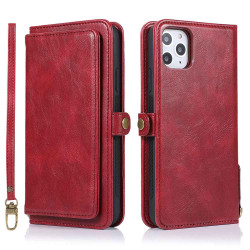 Elegant Wallet-deksel - iPhone 11 Pro Röd