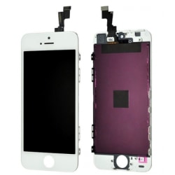 iPhone 5S - LCD Display Skärm OEM (Original-LCD) VIT