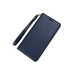 Plånboksfodral i Slitstarkt PU-Läder (T-Casual) - iPhone 7 Plus Marinblå
