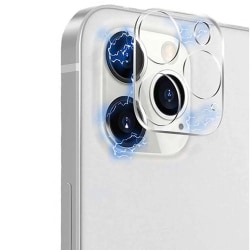 3-PACK iPhone 13 Pro HD Kameralinsskydd Transparent/Genomskinlig