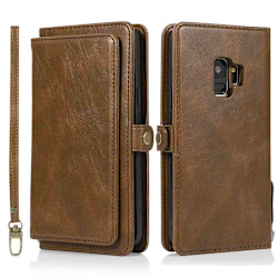 Plånboksfodral - Samsung Galaxy S9 Brun