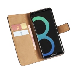Plånboksfodral i Läder för Samsung Galaxy J7 (2017) Vit