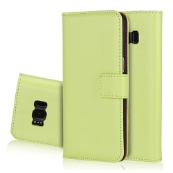 Elegant Fodral med plånbok (Läder) - Samsung Galaxy Note 8 Grön