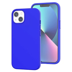 iPhone 14 - Stilfuldt beskyttende FLOVEME Cover Blå