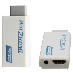 Wii till Hdmi adapter, HDMI-adapter till Nintendo Wii Vit