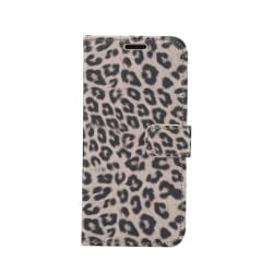 Leopard Pattern Wallet -matkapuhelimen cover iPhone 11:lle - ruskea Brown