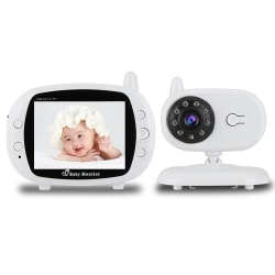 Trådlös Video Baby Monitor LCD med Skärm Night Vision SP850 Vit