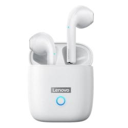 LENOVO LP50 Earbuds HiFi Bluetooth Headset BT5.0 Brusreducering Vit