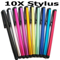 10 store touch-penne til din tablet eller smartphone Multicolor