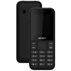 ALCATEL 1068 BLACK Enkel knapptelefon / mobiltelefon Svart
