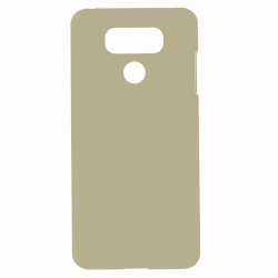LG G6 Plastskal Rubberized - Guld Guld
