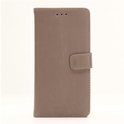 Sony Xperia X Performance Crazy Horse Wallet Cover Beige Beige