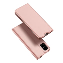 Samsung Galaxy A71 DUX DUCIS Skin Pro Series Stand Flip Case - R Gold