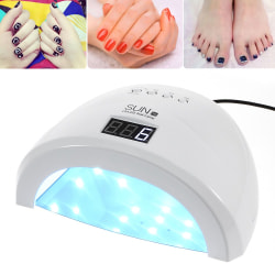 SUN 1S 48W Nails and Toe Nail Curing UV Nail Lamp Dryer White