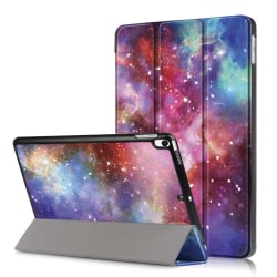 iPad Air 10.5 & iPad Pro 10.5 Slim fit tri-fold fodral - Galaxy multifärg
