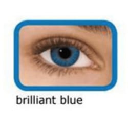 Brilliant Blue / blå färg - 12 månaders färgade linser