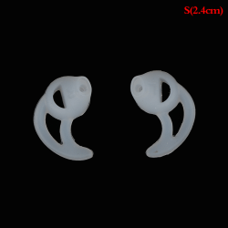 Silikonfin ørepropp for toveis radioørestykke Ea S(2.4cm)