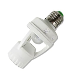 Människokroppens rörelsesensor LED-lampa med kontrollomkopplare glödlampa scre 1