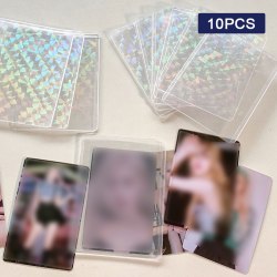 10/25 stk Gennemsigtig PVC fotokortholder Kpop Star Fotoalbum C