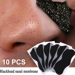 10 kpl nenän mustapäiden poistomaski Syväpuhdistava kutistaa huokoset Black 10pcs