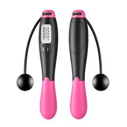 1st trådlösa hopprep digitalt trådlöst hopprep Black+Pink