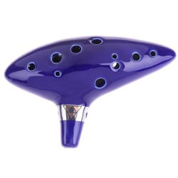 12-hulls Ocarina Ceramic Alto C Legend Of Blue Instrument