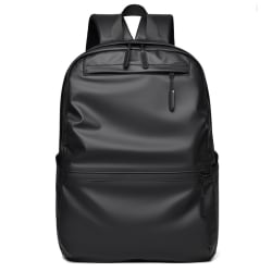 Trendig bärbar ryggsäck resväska Slitsäker bokväska för man black