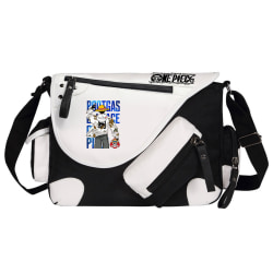 Bolsa tiracolo Luffy de uma peça bolsa mensageiro de lona bolsa masculina bolsa tiracolo