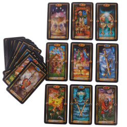 78 stk Tarot Deck Cards Guide of Fate Spille brætspilskort Multicolor One Size
