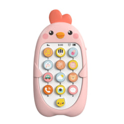 Toddler elektronisk leksak mobiltelefon, baby leksak med musik