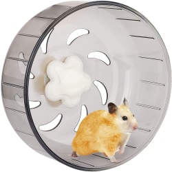 Hamsterracinghjul, 13 cm, akrylplast, supertyst
