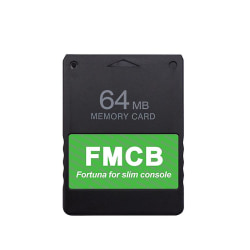 USB/hårddisk Spelminneskort Professionell Freemcboot Fmcb Ps2