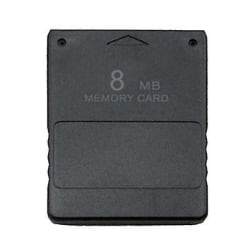 Minneskort för PS2, 8mb (svart)