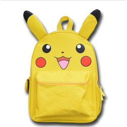 Pokemon Pikachu Rygsæk skoletaske - PIKA PIKA Yellow