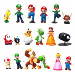 Super Mario 18 Pack Figurer julklappar