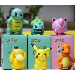 Alkuperäinen Pikachu Pokemon Figuurit 8cm Uusi malli Model 5