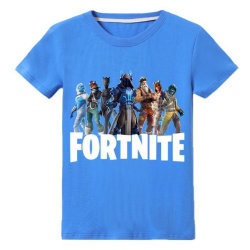 Skjorte med Fortnite print blå farver Størrelser 140 blå Blue
