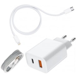 18W USB-C med2 kablar för iphone11/12/13/14