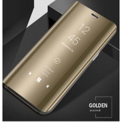 Huawei P20 lite flip case|guld