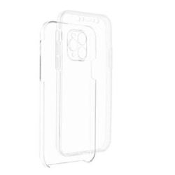 front och back silikon  för Samsung A51 transparent Transparent