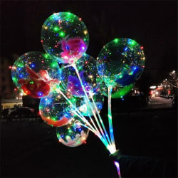Bobo ballon 18 tum LED-ballong med String Light