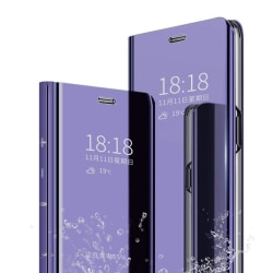 hög kvalitet flip fodral för Samsung Note 10 Purple lila