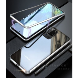 magneto för Samsung S20 plus silver Silver