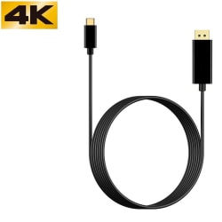 USB-C till HDMI kabel 4K UHD (2 Meter) (2M svart)