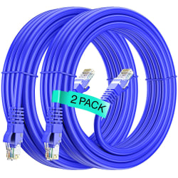 (2-PACK) 20m - Nätverkskabel Cat5e - Internetkabel (2-PACK, 20M)