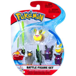Pokemon Battle Figure Set 3-Pack  Sirfetch'd Morpeko  Yamper