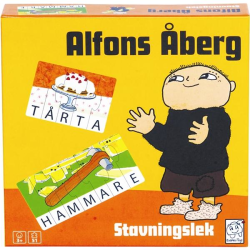 Alfons Åberg Stavningslek roligt spel för små barn