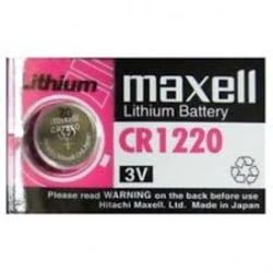 Maxell Lithium cr1220 3V Aluminium