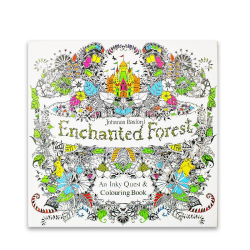 Coloring Book Enchanted forest av Johanna Basford Krita