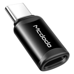 Mcdodo Extreme Series OT-7700 Lightning / USB-C Adapter - Svart